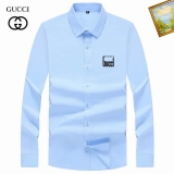 2023.9 Gucci long shirt shirt man S-4XL (57)