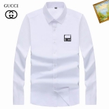 2023.9 Gucci long shirt shirt man S-4XL (63)