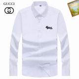 2023.9 Gucci long shirt shirt man S-4XL (61)