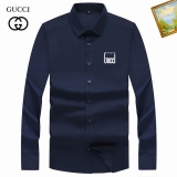 2023.9 Gucci long shirt shirt man S-4XL (51)