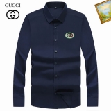2023.9 Gucci long shirt shirt man S-4XL (53)