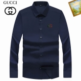 2023.9 Gucci long shirt shirt man S-4XL (74)