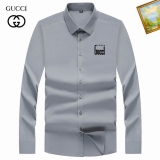 2023.9 Gucci long shirt shirt man S-4XL (75)
