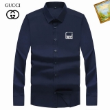 2023.9 Gucci long shirt shirt man S-4XL (54)