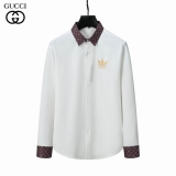 2023.11 Gucci long shirt shirt man M-3XL (103)