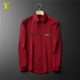 2023.7 LV long shirt shirt man M-3XL (23)