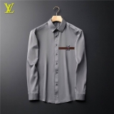 2023.7 LV long shirt shirt man M-3XL (20)