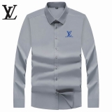 2023.8 LV long shirt shirt man S-4XL (79)