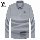2023.8 LV long shirt shirt man S-4XL (78)