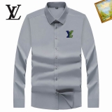 2023.9  LV long shirt shirt man S-4XL (99)