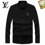 2023.9  LV long shirt shirt man S-4XL (109)