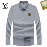 2023.9  LV long shirt shirt man S-4XL (106)