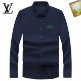 2023.9  LV long shirt shirt man S-4XL (85)