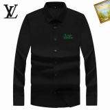 2023.9  LV long shirt shirt man S-4XL (110)