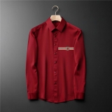 2023.7 Burberry long shirt shirt man M-3XL (13)