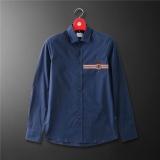 2023.7 Burberry long shirt shirt man M-3XL (15)
