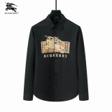 2023.8 Burberry long shirt shirt man M-3XL (28)