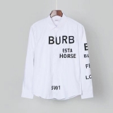 2023.8 Burberry long shirt shirt man M-3XL (29)