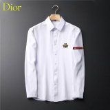 2023.7 Dior long shirt shirt man M-3XL (9)