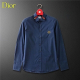 2023.7 Dior long shirt shirt man M-3XL (19)