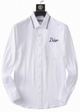 2023.8 Dior long shirt shirt man M-3XL (43)