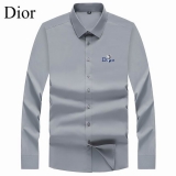 2023.8 Dior long shirt shirt man S-4XL (45)