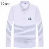 2023.8 Dior long shirt shirt man S-4XL (49)