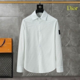 2023.10 Dior long shirt shirt man M-3XL (111)