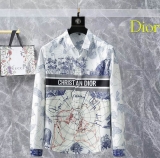 2023.10 Dior long shirt shirt man M-3XL (113)