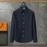 2023.10 Dior long shirt shirt man M-3XL (116)