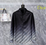 2023.10 Dior long shirt shirt man M-3XL (109)