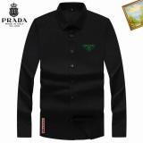 2023.9 Prada long shirt shirt man S-4XL (32)
