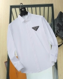 2023.9  Prada  long shirt shirt  man M-3XL (34)