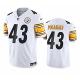 Men's Pittsburgh Steelers #43 Troy Polamalu White 2023 F.U.S.E. Vapor Untouchable Color Rish Limited Football Stitched Jersey