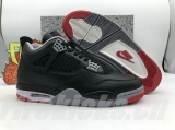 2024.3 Super Max Perfect Air Jordan 4 “Bred Reimagined”Men And Women Shoes -ZL (54)
