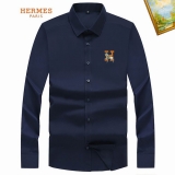 2024.1 Hermes long shirt shirt man S-4XL (28)