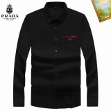 2024.1 Prada long shirt shirt man S-4XL (44)