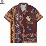 2023.4 Versace short shirt Man M-3XL (24)