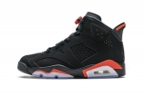 2024.3 Perfect Air Jordan 6 “Black Infrared”Men And Women Shoes -SY (2)