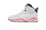 2024.3 Perfect Air Jordan 6 “Infrared”Men And Women Shoes -SY (20)
