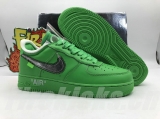 2023.9  (OG better)OFF-WHITE x Authentic Nike Air Force 1 “Light Green Spark”Men Shoes-ZL800 (51)