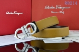 2024.4 Ferragamo Belts  AAA Quality 95-125CM -WM (1050)