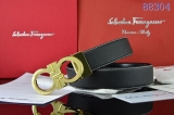 2024.4 Ferragamo Belts  AAA Quality 95-125CM -WM (1066)