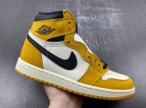 2024.3 Air Jordan 1 High “Yellow Ochre” Men And Women Shoes AAA -SY (172)