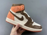 2024.3 Air Jordan 1 High “Dusted Clay” Men And Women Shoes AAA -SY (210)