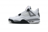 2024.4 (Sale)Super Max Perfect Air Jordan 4 “White Cement”Men And Women Shoes -LJR (37)